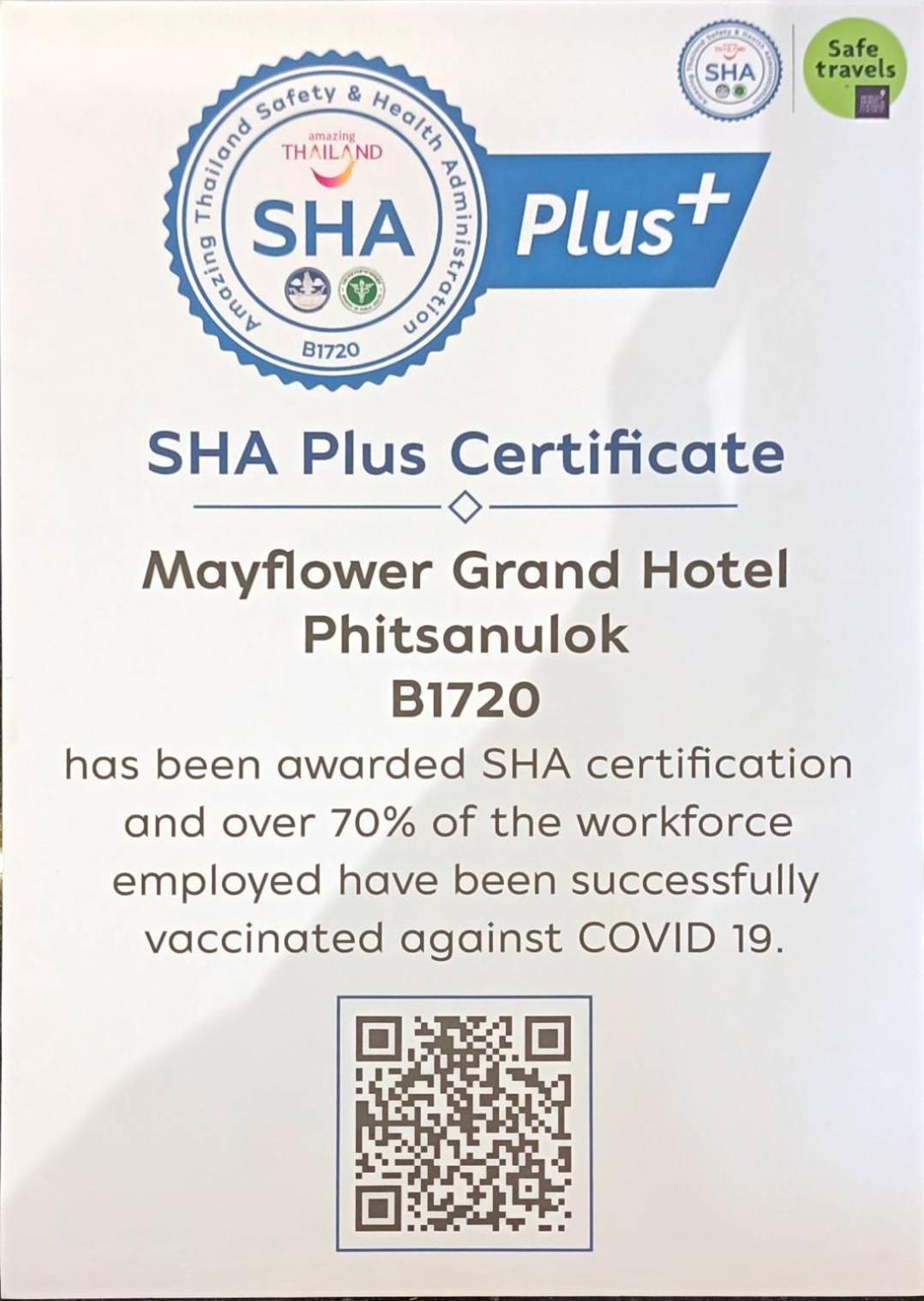 Mayflower Grande Hotel Phitszanulok Kültér fotó